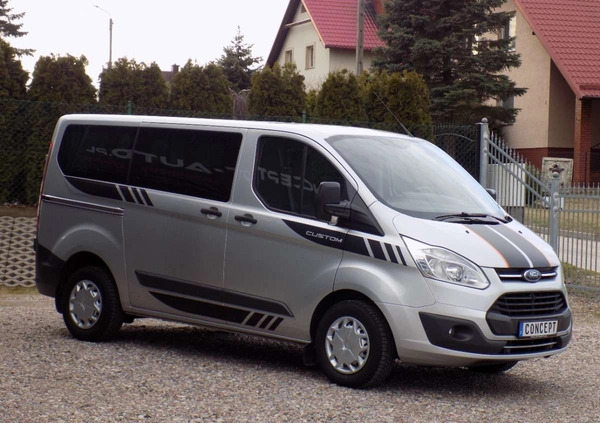 Ford Transit Custom cena 72999 przebieg: 150000, rok produkcji 2016 z Nakło nad Notecią małe 301